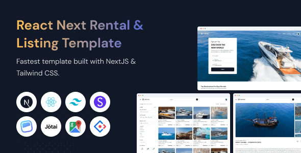 TripFinder – React Next Rental & Listing Template