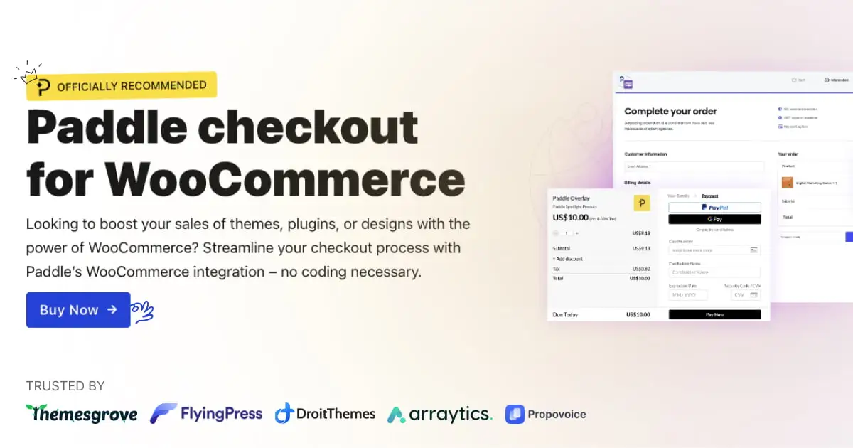 WooCommerce Paddle Gateway WordPress Plugin