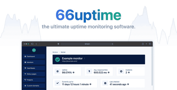 66Uptime – Uptime & Cronjob Monitoring Tool PHP