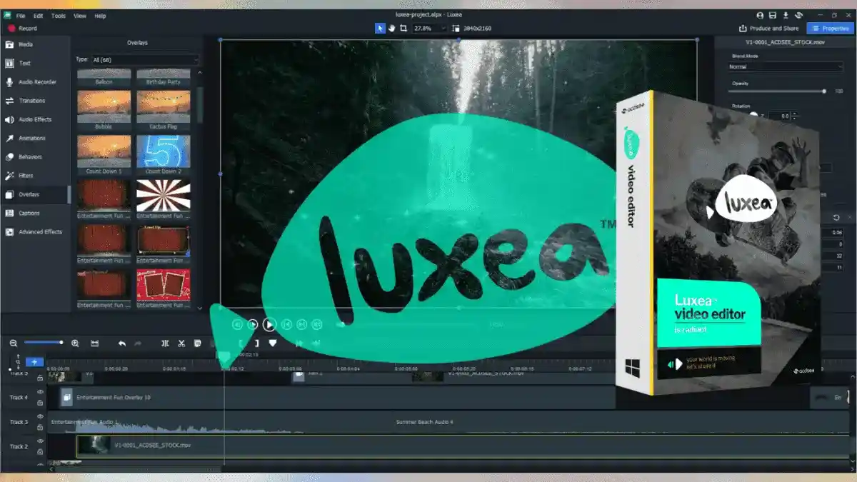 ACDSee Luxea Pro Video Editor Windows