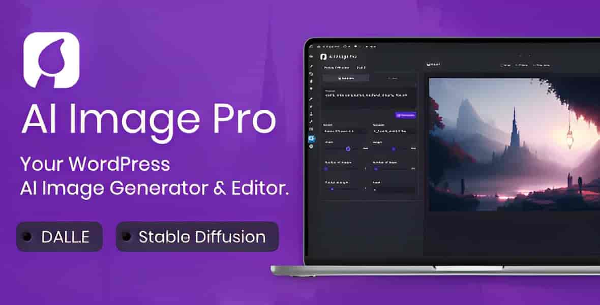 AI Image Pro – WordPress AI Image Generator & Editor, DALLE & Stable Diffusion