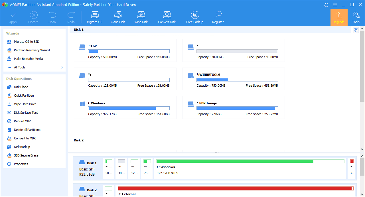 AOMEI Partition Assistant