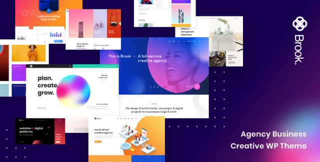 Agency Brook – Agency Business Creative WordPress Theme