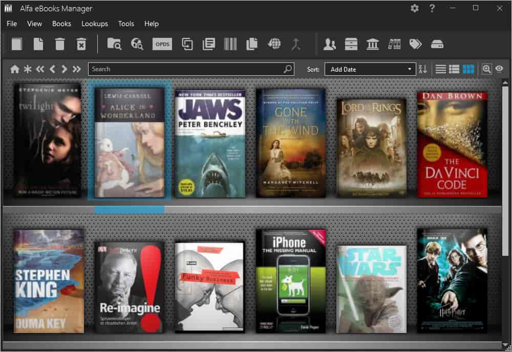 Alfa eBooks Manager Pro / Web