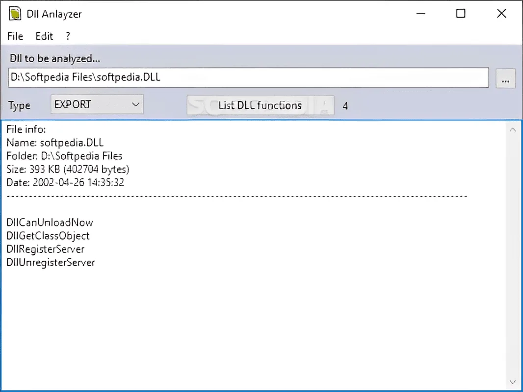 Alternate DLL Analyzer