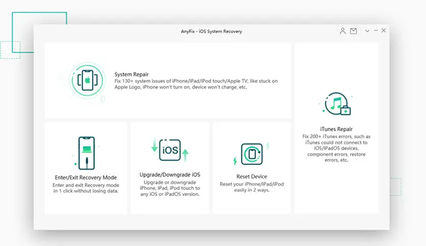 AnyFix – iOS System Recovery