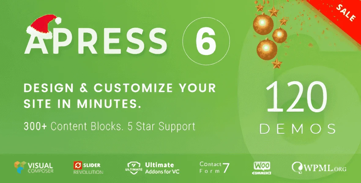 Apress – Responsive Multi-Purpose Theme WordPress