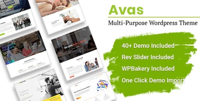 Avas | Multi-Purpose WordPress Theme