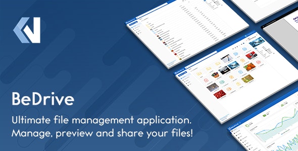 BeDrive – File Sharing and Cloud Storage PHP Script