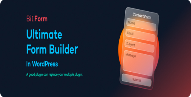 Bit Form Pro – WordPress Drag & Drop Contact Form, Payment Form Builder