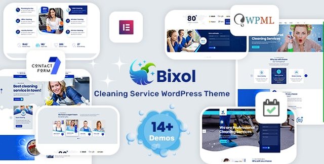 Bixol – Cleaning Services WordPress Theme