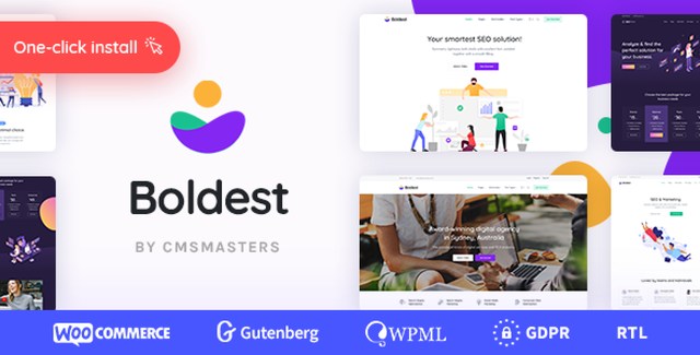 Boldest – Consulting and Marketing Agency Theme Wp