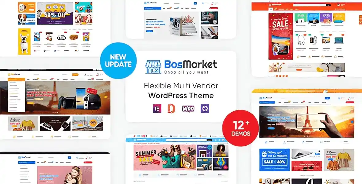 BosMarket – Flexible Multivendor WooCommerce WordPress Theme