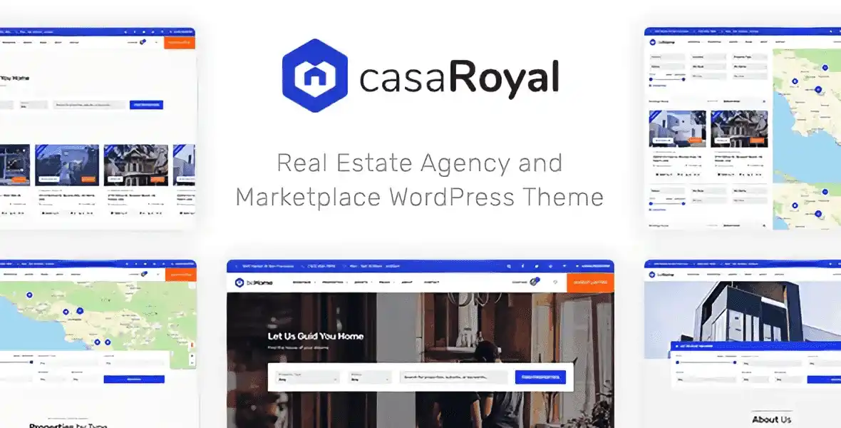 CasaRoyal – Real Estate WordPress Theme