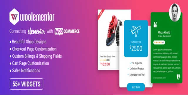 Woolementor Pro – Connecting Elementor with WooCommerce Wp