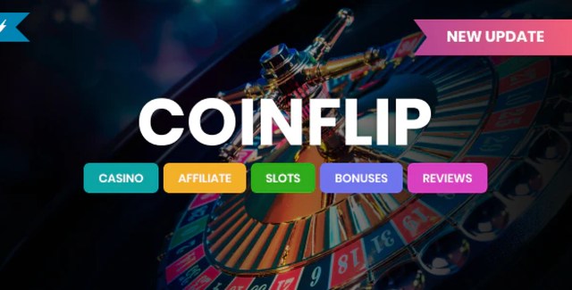 Coinflip – Casino Affiliate & Gambling WordPress Theme