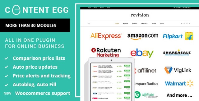 Content Egg – all in one plugin for Affiliate WordPress