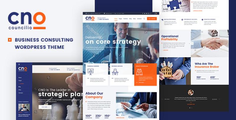 Councilio – Business and Financial Consulting Theme WordPress