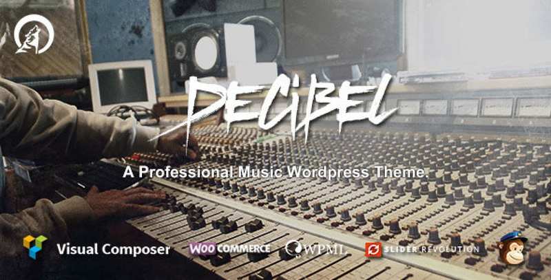 Decibel – Professional Music WordPress Theme