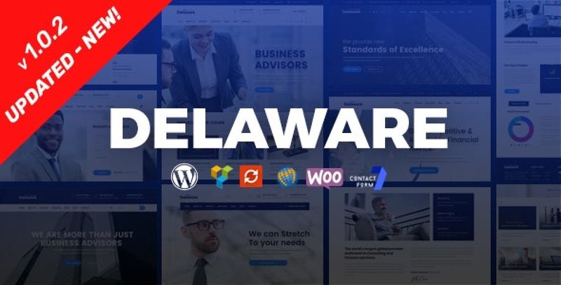 Delaware – Consulting and Finance WordPress Theme