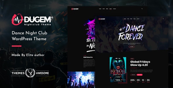 Dugem – Dance Night Club WordPress Theme