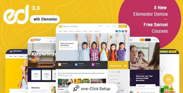 Ed School – Education WordPress Theme