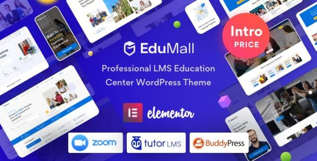 EduMall – Professional LMS Education Center WordPress Theme