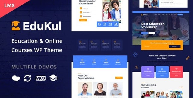 Edukul – Online Courses WordPress Theme