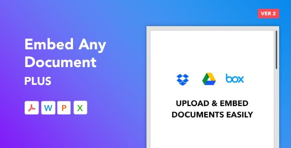 Embed Any Document Plus – WordPress Plugin