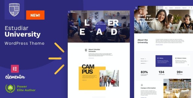 Estudiar – College University WordPress Theme