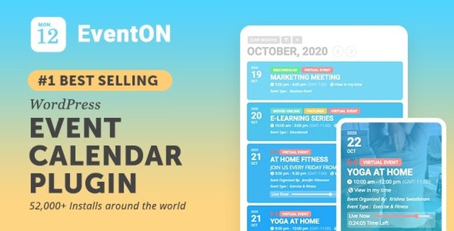 EventON + Addons Premium WordPress Plugin