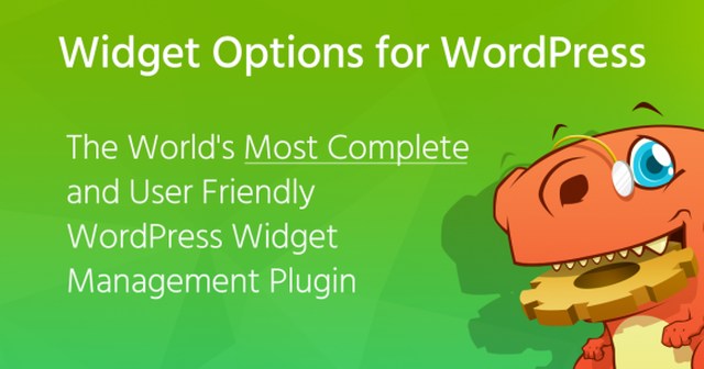 Extended Widget Options – The #1 WordPress Widget Control Plugin