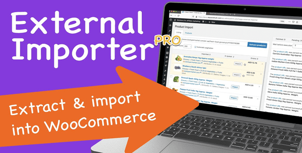 External Importer Pro By KeywordRush WordPress