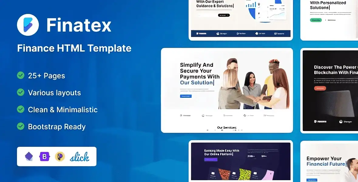 Finatex – Finance Consulting HTML Template