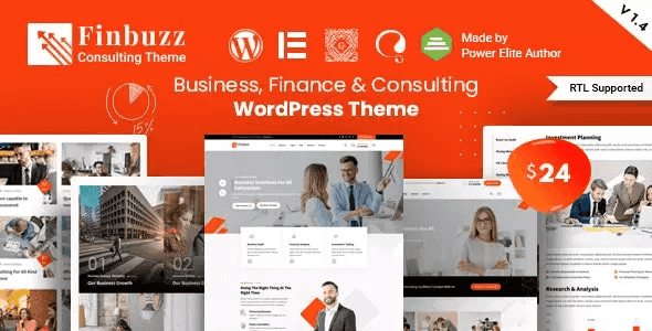 Finbuzz – Corporate Business WordPress Theme