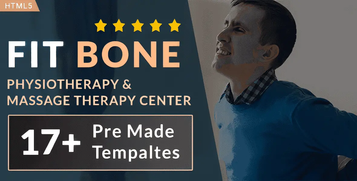 Fit Bone – Physiotherapy and Massage Therapy Center Template HTML