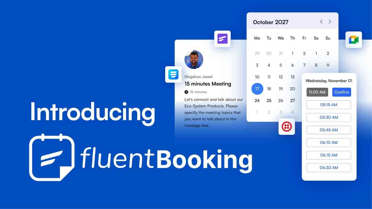 Fluent Booking Pro WordPress Plugin