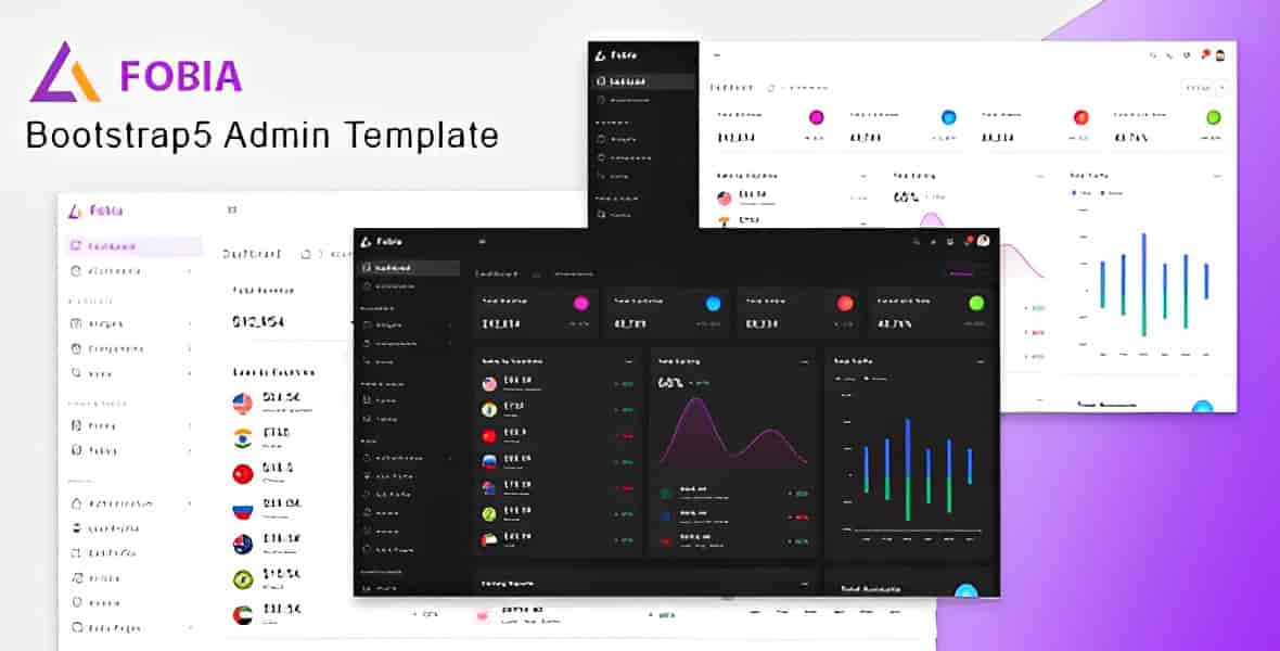 Fobia – Bootstrap5 Admin Template HTML