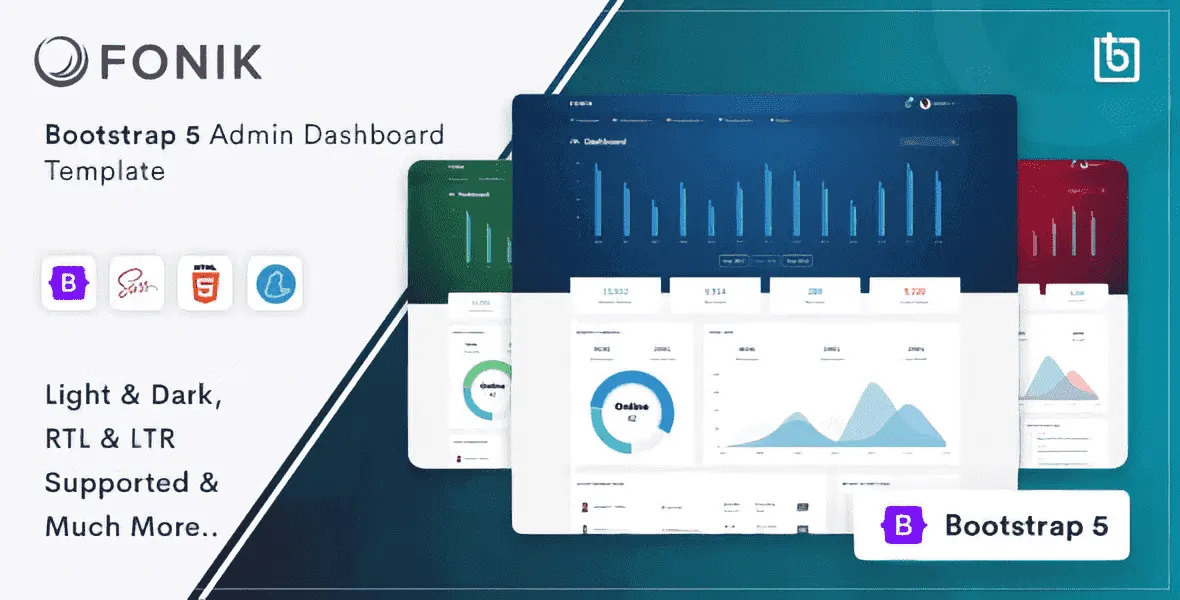 Fonik – Admin & Dashboard Template HTML