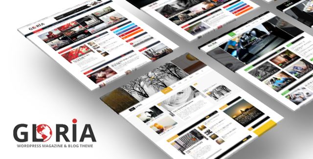 Gloria – Multiple Concepts Blog Magazine WordPress