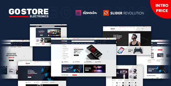 GoStore – Elementor WooCommerce WordPress Theme