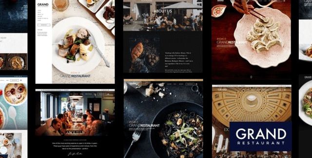 Grand Restaurant Cafe WordPress Theme