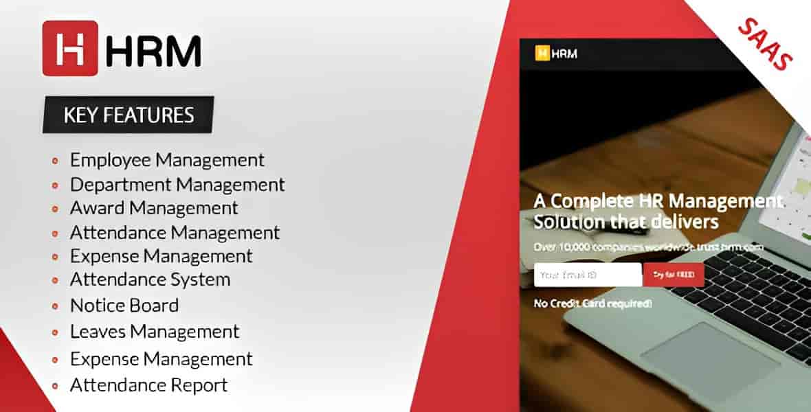 HRM SAAS - Human Resource Management PHP – Bliter GPL