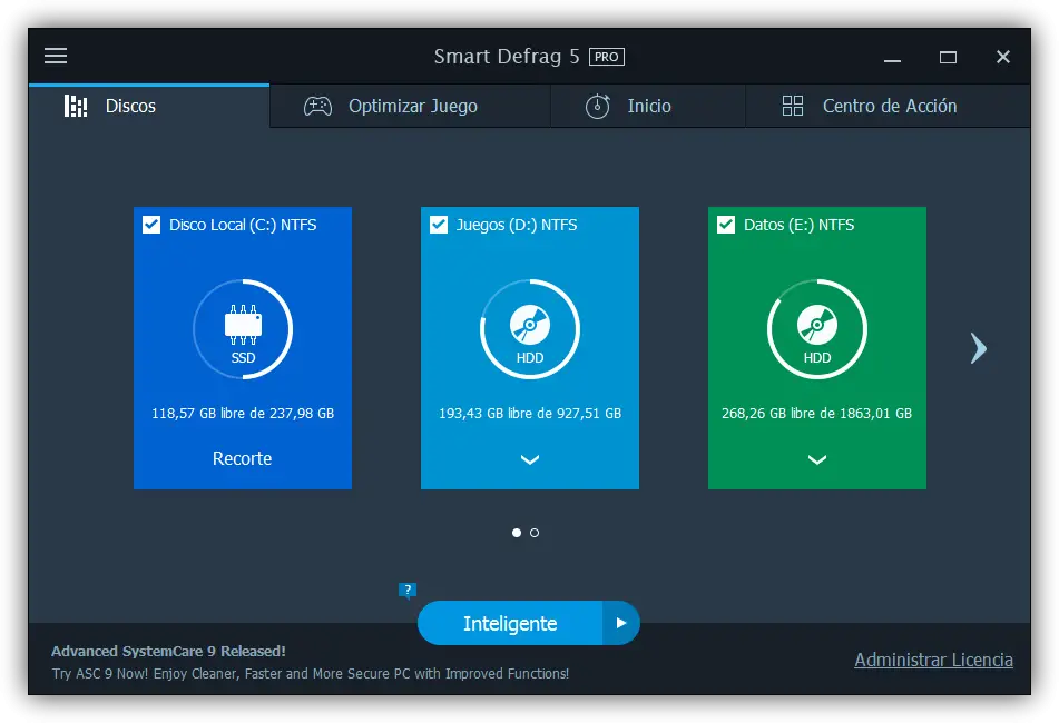 IObit Smart Defrag Pro