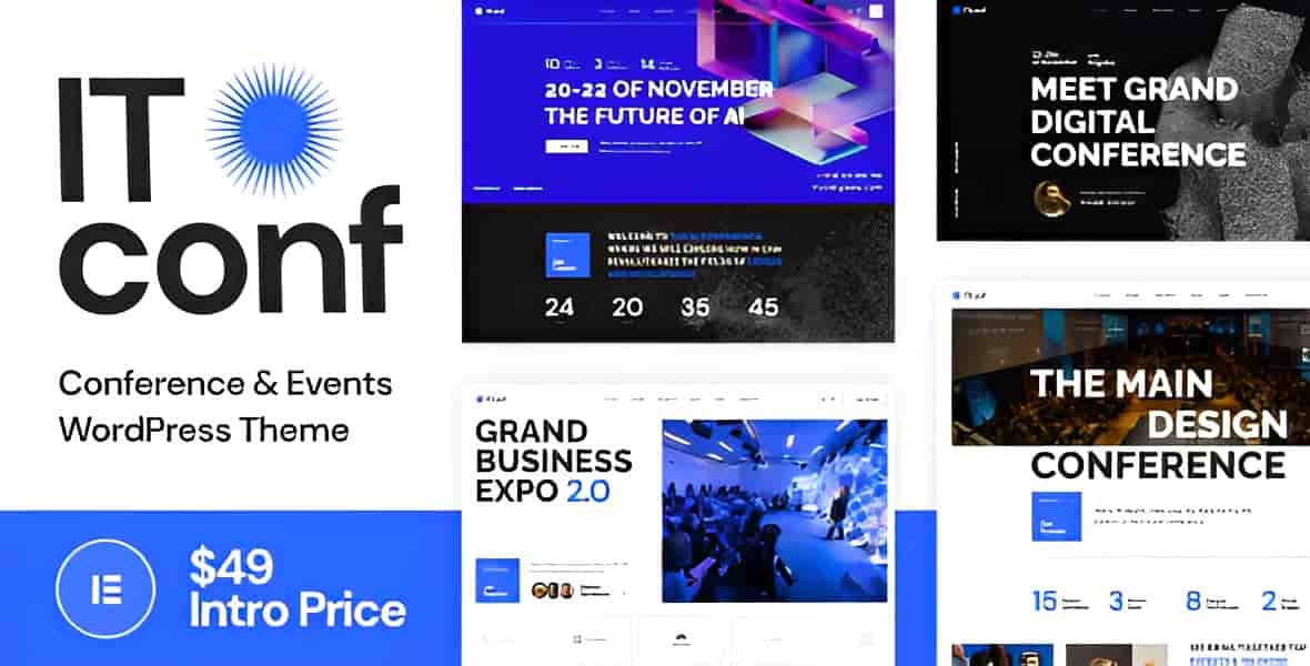 ITconf – Conference & Events WordPress Theme