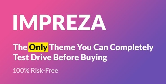 Impreza – Multi-Purpose WordPress Theme