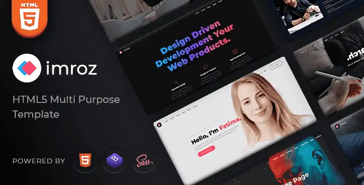Imroz – Agency and Portfolio Template HTML