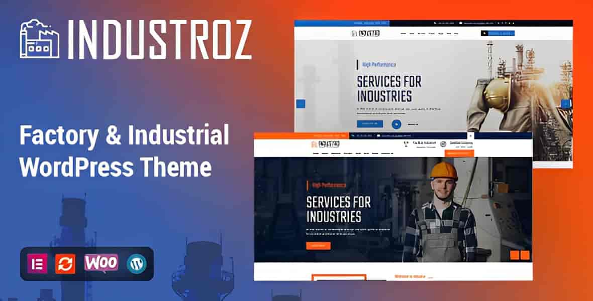 Industroz – Factory & Industrial WordPress Theme