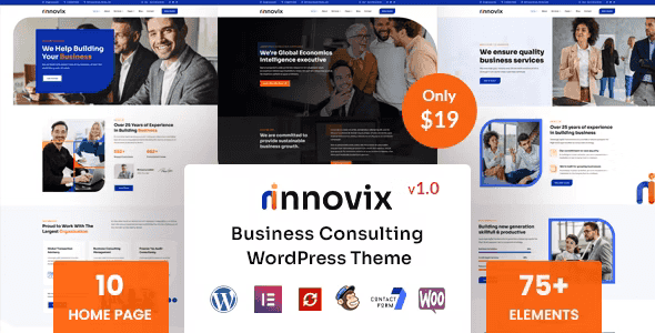 Innovix – Business Consulting WordPress Theme