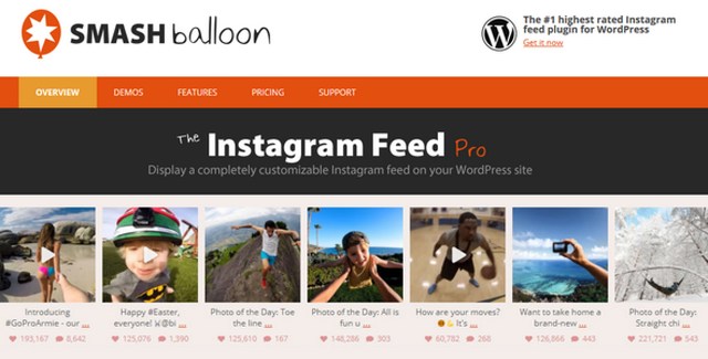 Instagram Feed Pro By Smash Balloon WordPress